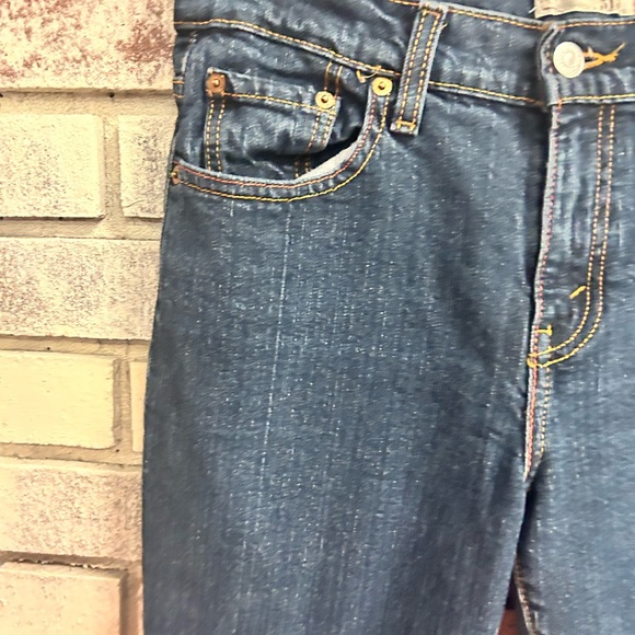 Levi ladies 6 dark denim bootcut jeans - Picture 2 of 9